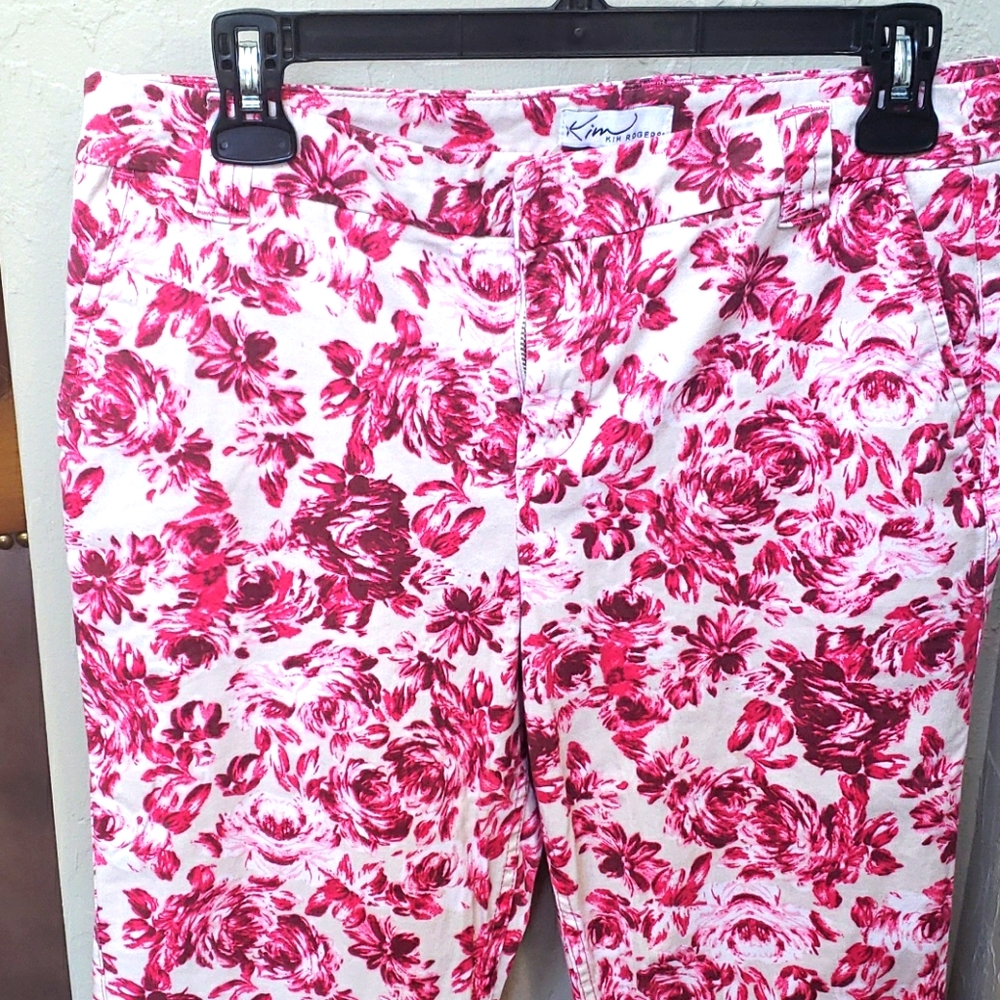 Georgous lgt Khaki w/ pink&white flow Kim Rogers